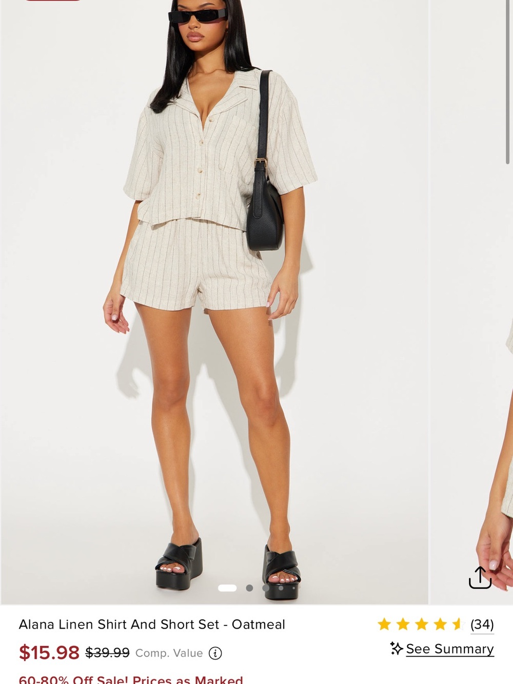 Alana Linen set